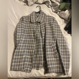 Men’s flannel zip up jacket.  Size XL. Never worn